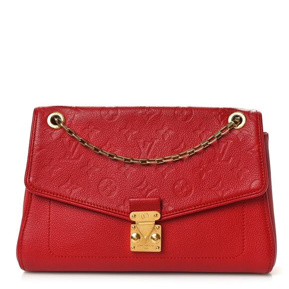 Louis Vuitton Saint Germain BB Red Empreinte FULL SET - Picture 1 of 3